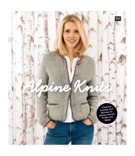 LIVRE TRICOT MAILLES ALPINES