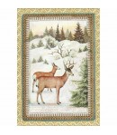 PAPIER DE RIZ WINTER BOTANIC 21 X 29.7 DFSA4328