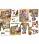 FEUILLE 3D ENFANTS 4169467