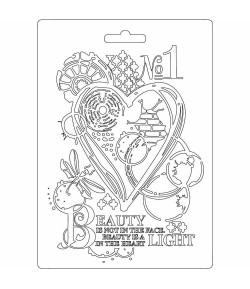 MOULE PVC FLEXIBLE - COEUR K3PTA506