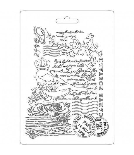 MOULE PVC FLEXIBLE - OISEAUX K3PTA509