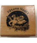 TAMPON PAS DE NOEL SANS ANGE