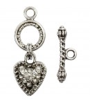 FERMOIR COEUR ET STRASS