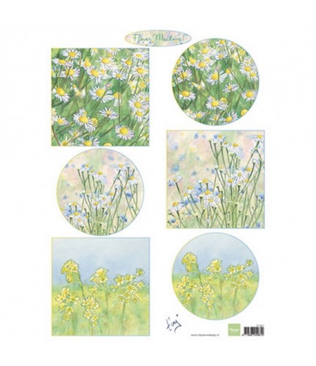 FEUILLE DECOUPAGE MARIANNE DESIGN IT601
