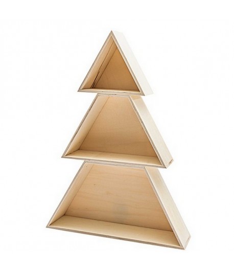 SAPIN EN CARTON CALENDRIER DE L'AVENT