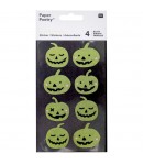 STICKERS FLUO CITROUILLES