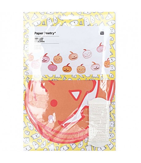 GUIRLANDE D'HALLOWEEN CITROUILLES 3M