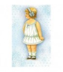  IMAGE 3D ROBE BLANCHE 18.5X12  DF3D007A