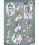 FEUILLE 3D LUNA - CD11005