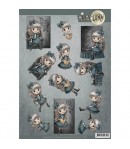 FEUILLE 3D LUNA - CD11039