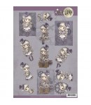 FEUILLE 3D LUNA - CD11016