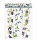 FEUILLE 3D ORCHIDEES CD11188