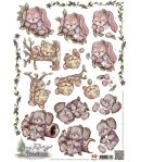 FEUILLE 3D COURRIER DE NOEL