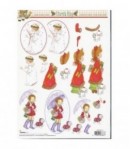 FEUILLE 3D SARAH KAY NOEL