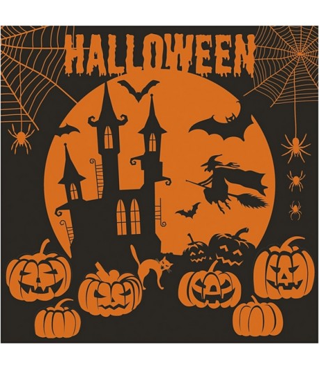 SERVIETTE HALLOWEEN