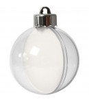 8 BOULES PLASTIQUES 6 CM