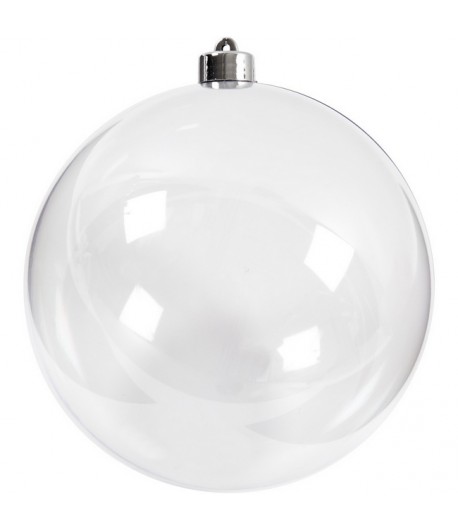 BOULE EN PLASTIQUE 15.6 CM