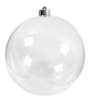 BOULE EN PLASTIQUE 15.6 CM