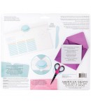 PUNCH BOARD CARTE ET ENVELOPPES