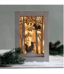 KIT BOIS CADRE FORET 30X30X6.6CM