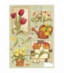 FEUILLE A5 3D420 TULIPES
