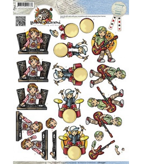 FEUILLE 3D ADOLESCENT