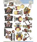 FEUILLE 3D ADOLESCENT