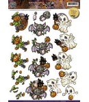 FEUILLE 3D HALLOWEEN