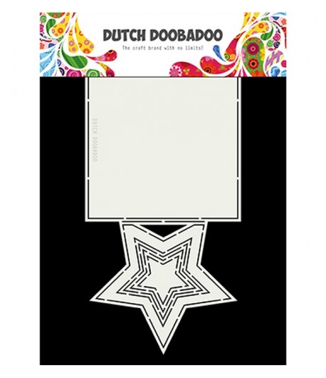 GABARIT ETOILE CARTE - DUTCH DOOBADOO (697)