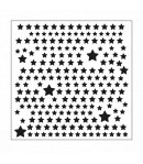 POCHOIR ETOILES 15X15