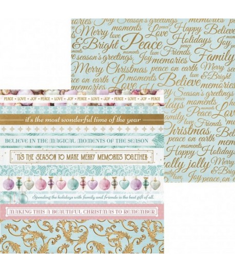 PAPIER KC GOOD CHEER - 30X30CM