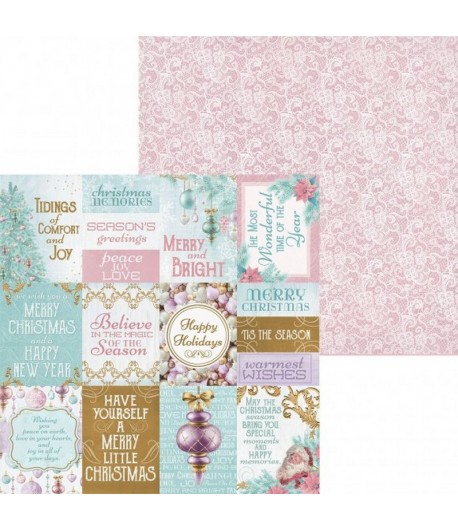 PAPIER KC CHRISTMAS CARD - 30X30CM