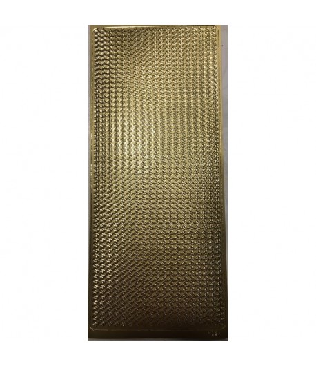 STICKERS BORDURES CHAINETTES OR