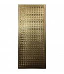 STICKERS BORDURES CHAINETTES OR