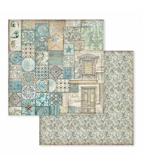 PAPIER AZULEJO 30 X 30 CM - SBB607