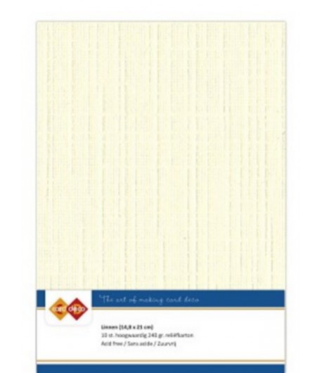 10 FEUILLES A5 240GR - JAUNE PALE