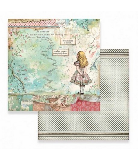 PAPIER ALICE 30 X 30 CM - SBB582