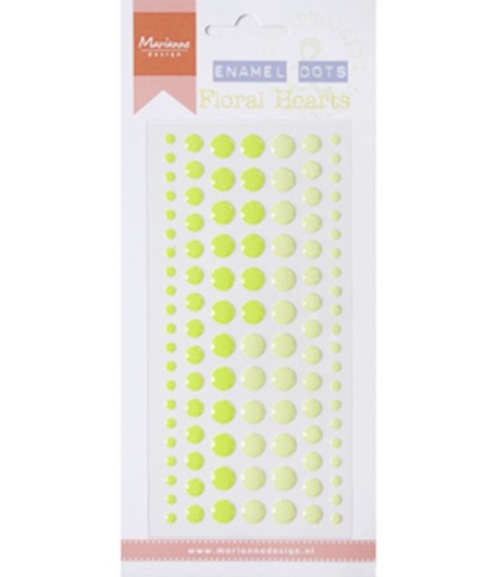 DOTS FLORAL HEARTS X 108