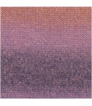 LAINE FASHION COTTON LIGHT & LONG LILAS ET ROSE (004)