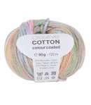 LAINE CREATIVE COTTON COLOUR COATED ROSE VERT (001)