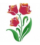 POCHOIR HORTENSIAS 21X29.7 KSG387