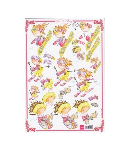 FEUILLE 3D SKIS DDK3208