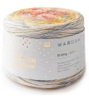 LAINE COTTON DEGRADE PRINT JAUNE