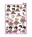 FEUILLE 3D TRICOT 3DHM045