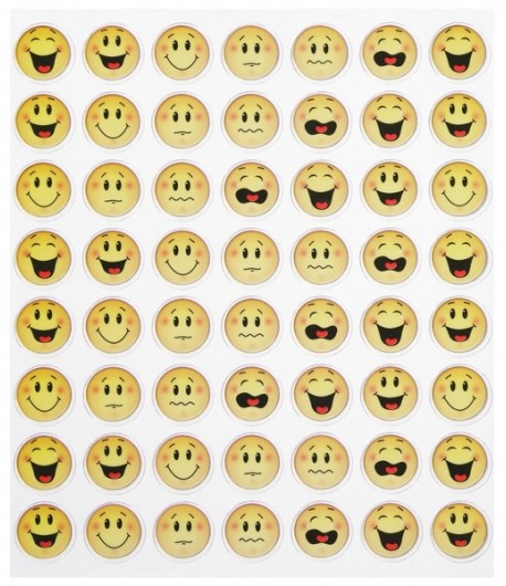 AUTOCOLLANTS SMILEY X 56