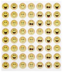 AUTOCOLLANTS SMILEY X 56