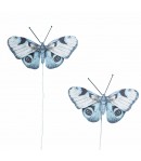 PAPILLONS X 2 - BLEU