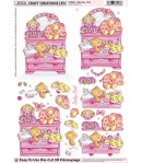 FEUILLE 3D JOUETS FILLE DCD644