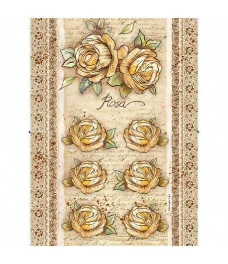 PAPIER DE RIZ ROSA 21 X 29.7 DFSA4380