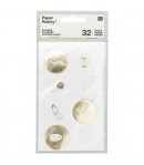 STICKERS RONDS MIX FETES CHRETIENNES